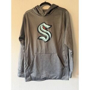 Fanatics Seattle Kraken Authentic Pro‎ Hoodie Gray Men's Size: Small NWT